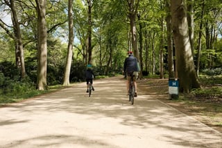 Bike through Bois de Vincennes